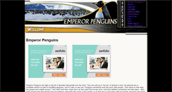 Desktop Screenshot of emperorpenguins.net