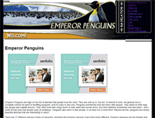 Tablet Screenshot of emperorpenguins.net